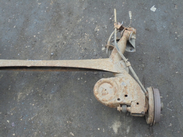фото №3, Fiat panda 2 ii 169 oś балка підвіска задня задня
