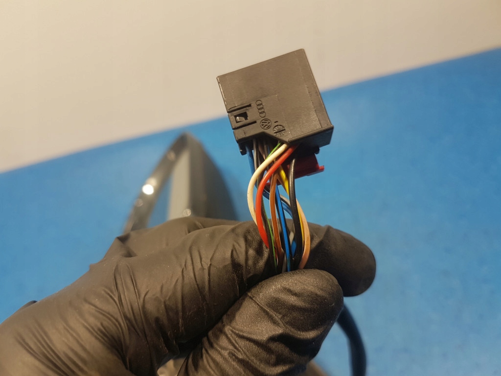 фото №9, Audi a5 8t зеркало правое lz7h 10 pin