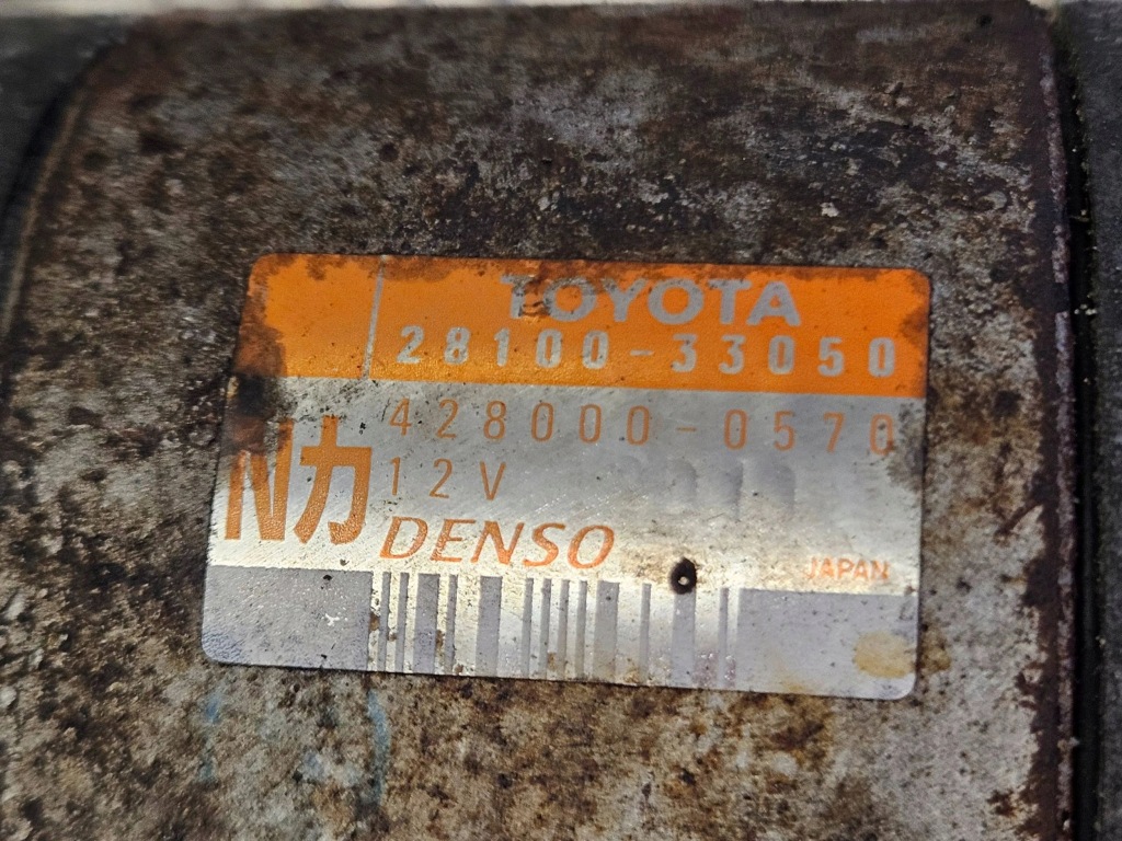 фото №5, Toyota yaris 2003 стартер