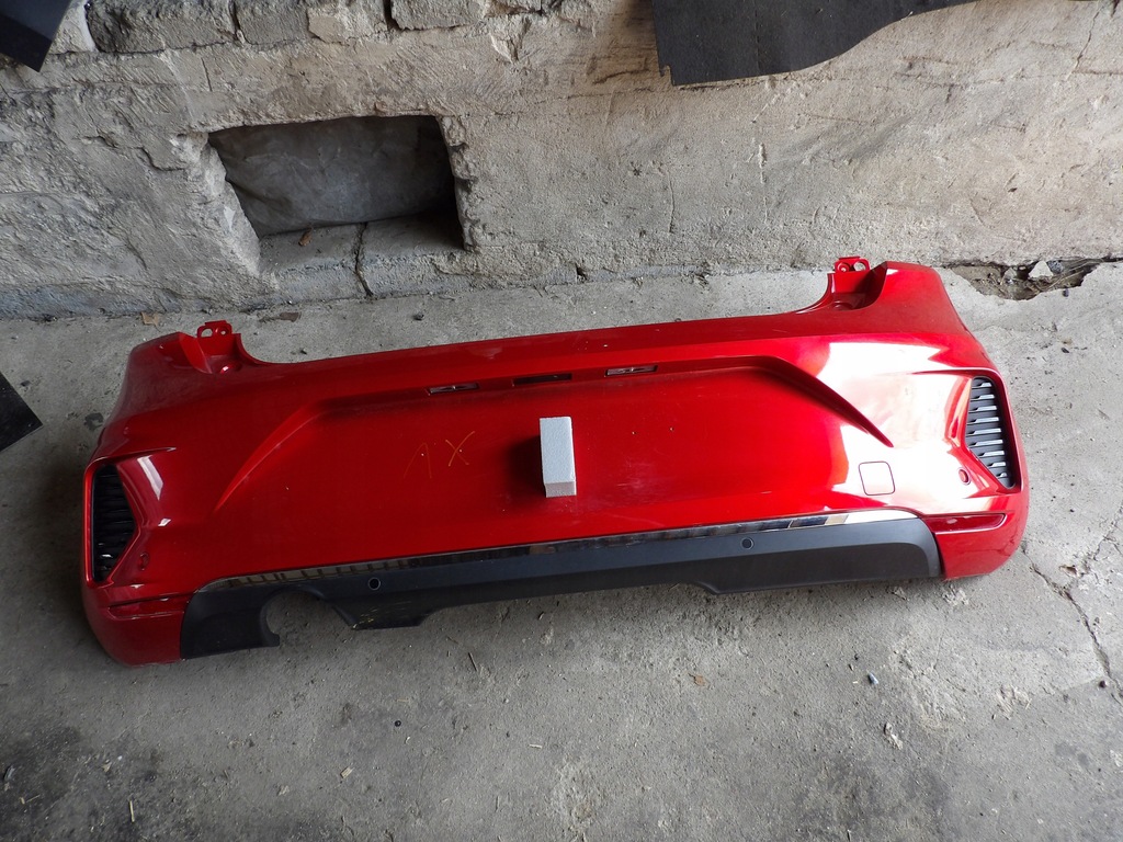 фото №1, Бампер задняя задний tennp 4 pdc renault clio 5 v lift