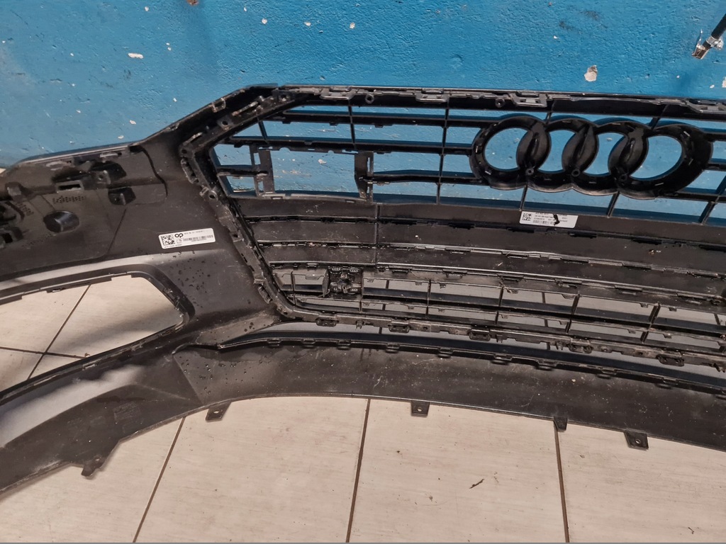 фото №12, Audi a6 c8 бампер передній перед омивачі pdc датчики