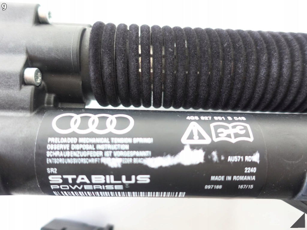 фото №10, Audi a6 s6 4g0 c7 lift 10-18 механизм подъёма крышки крышки багажника