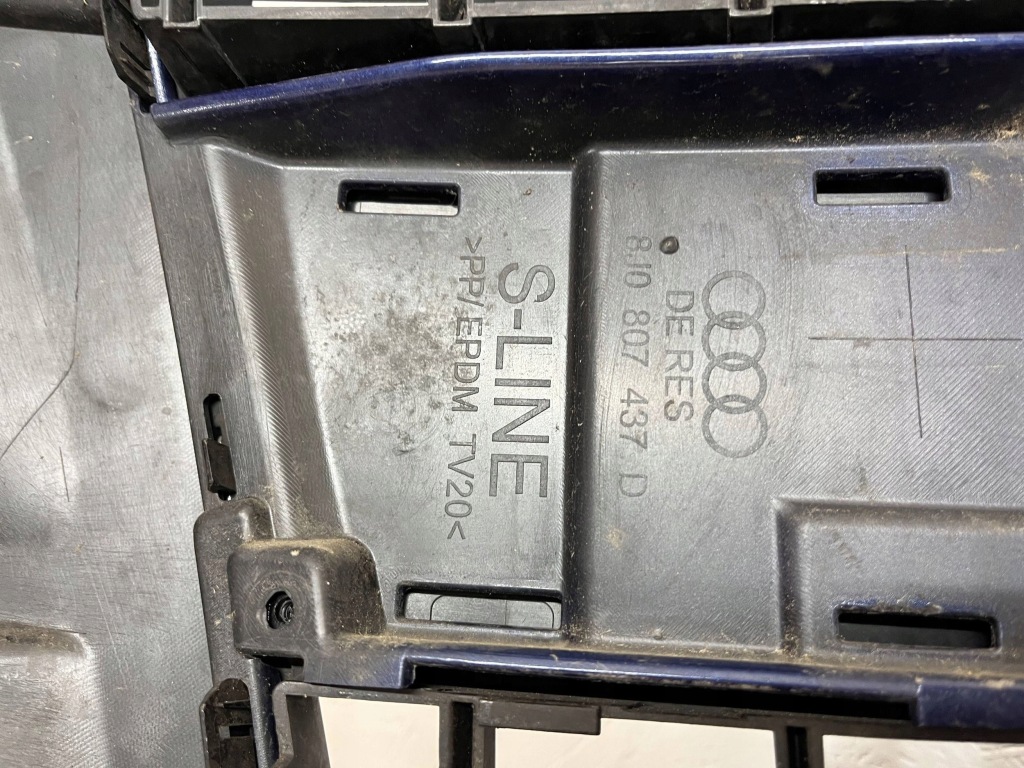 Audi tt s-line 8j0 mk2 2006-2014 бампер передний решётка радиатора 8j0807437d org с Разборки