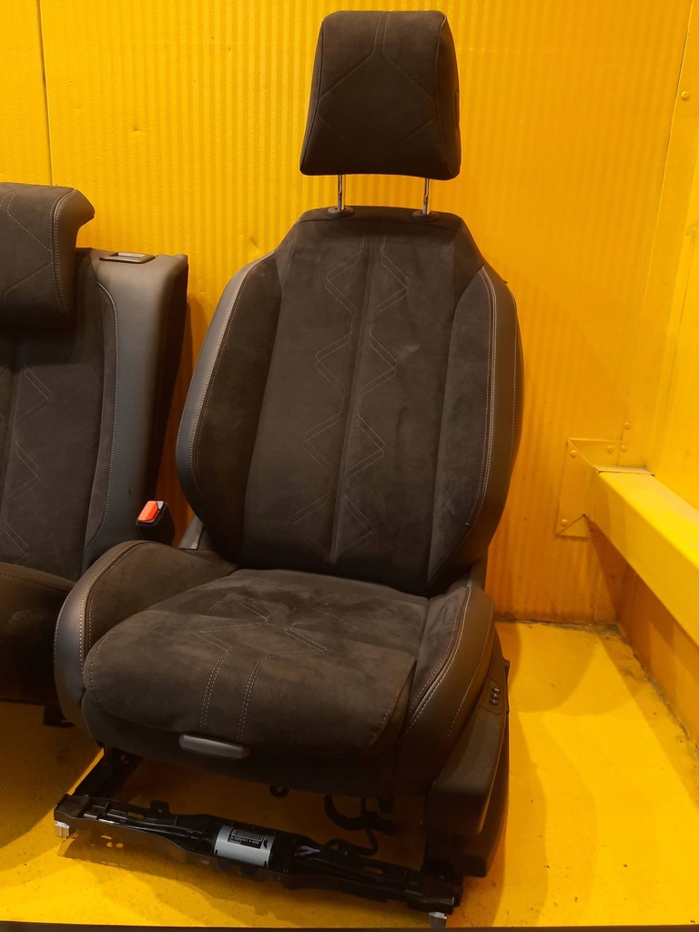 фото №12, Citroen ds7 crossback сиденья заднее сиденье обшивки подлокотник комплект подогрев