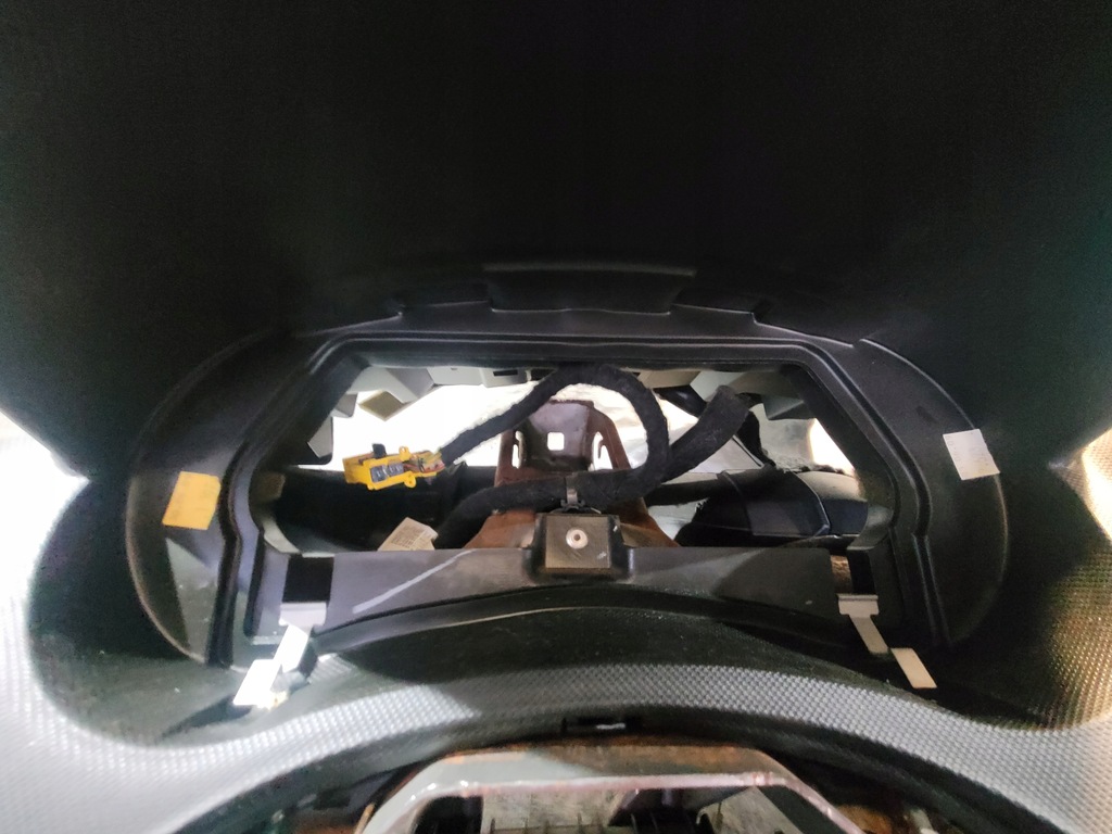 фото №12, Панель приладів приладова pod navi + подушка безпеки пасажира + бардачок peugeot 308 i 5d 09r