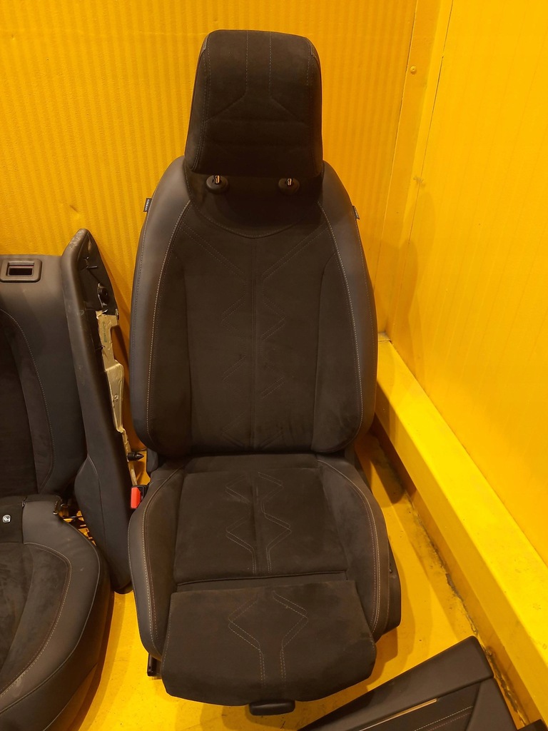 фото №13, Citroen ds9 сидіння заднє сидіння обшивки тунель підігрів електричний комплект