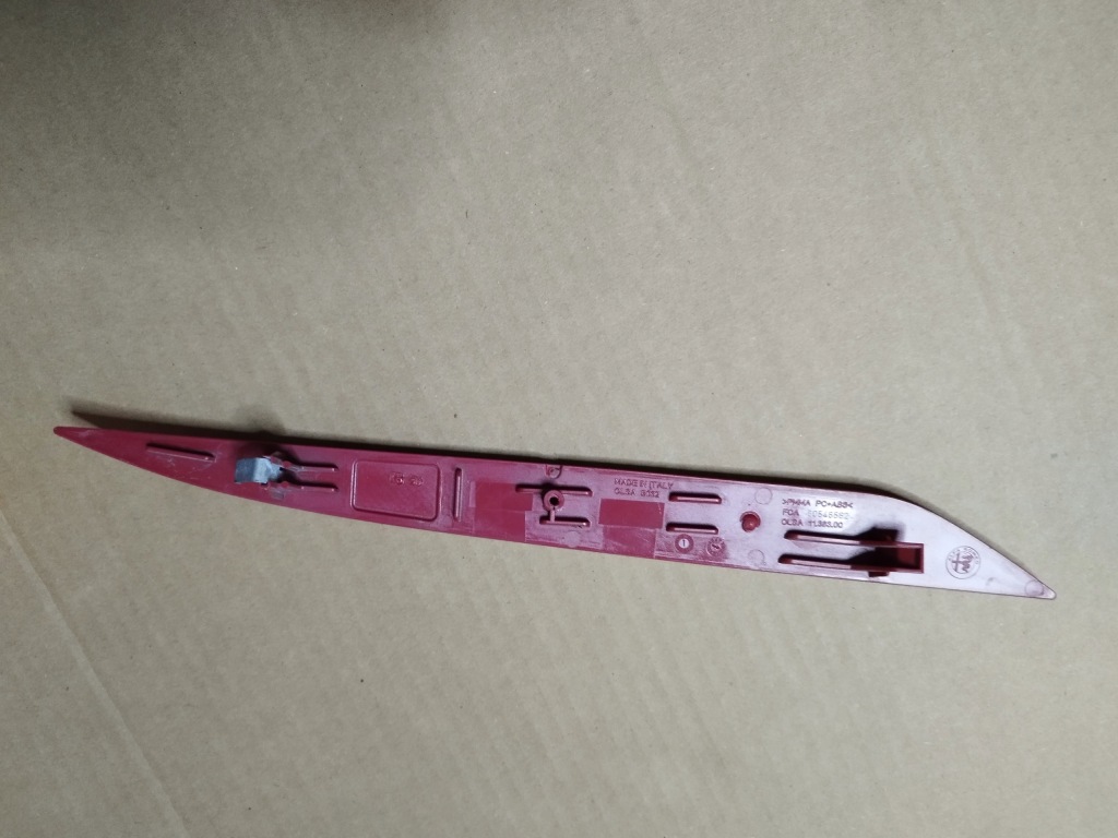 Отражатель бампера задняя alfa romeo giulia стандарт левый правый 50574816 комплект Киев