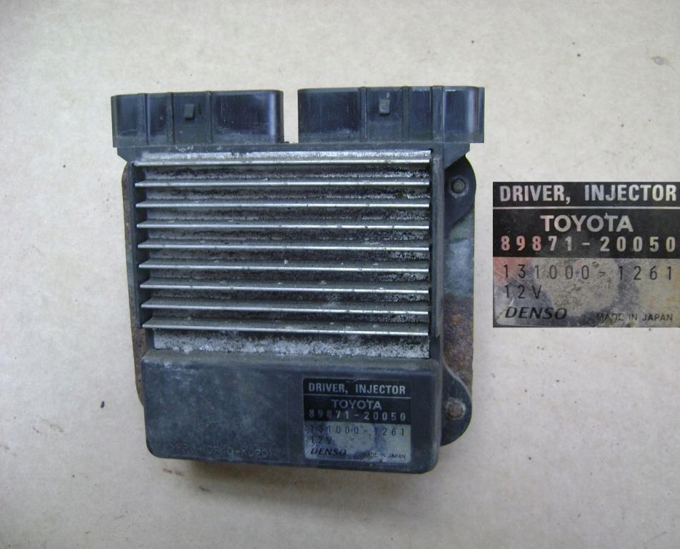 фото №1, Блок управления бортовой компьютер форсунок toyota avensis t25