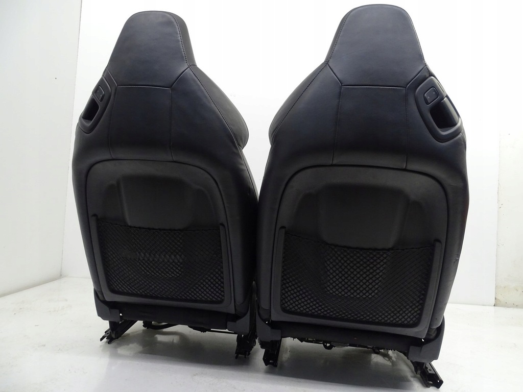 фото №11, Kpl сиденья заднее сиденье обивка кожа audi s5 8t 3d coupe электрический подогрев !