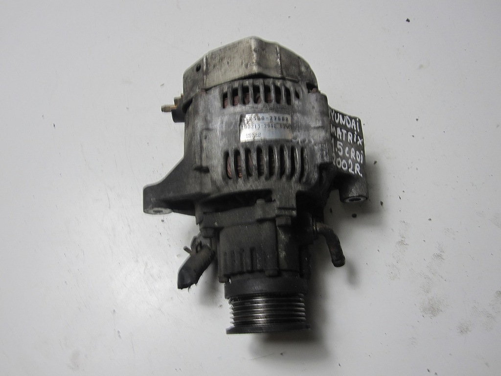 фото №3, Генератор hyundai matrix 1.5crdi 02r