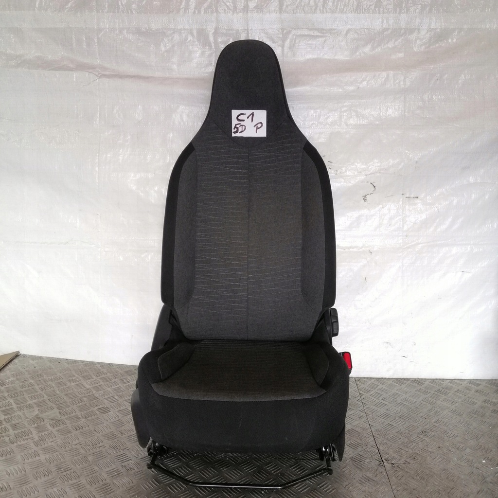 фото №1, Сиденье перед правый подушка безопасности citroen c1 ii aygo 108 5d