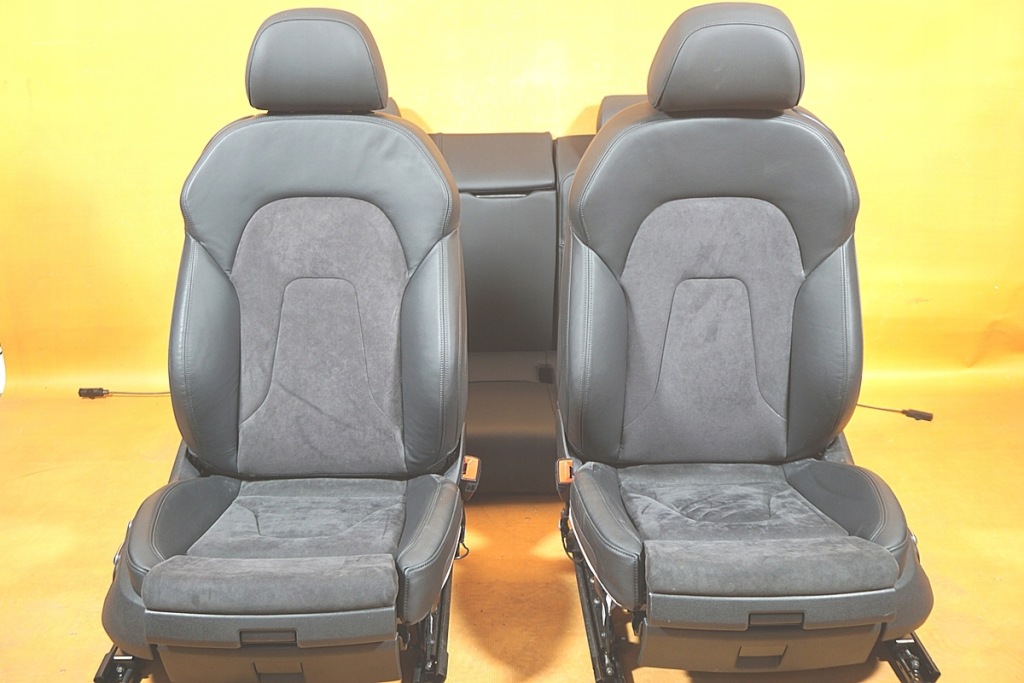 фото №15, Audi a5 8t lift 24km coupe сиденья заднее сиденье обшивки кожа alcantara подогрев