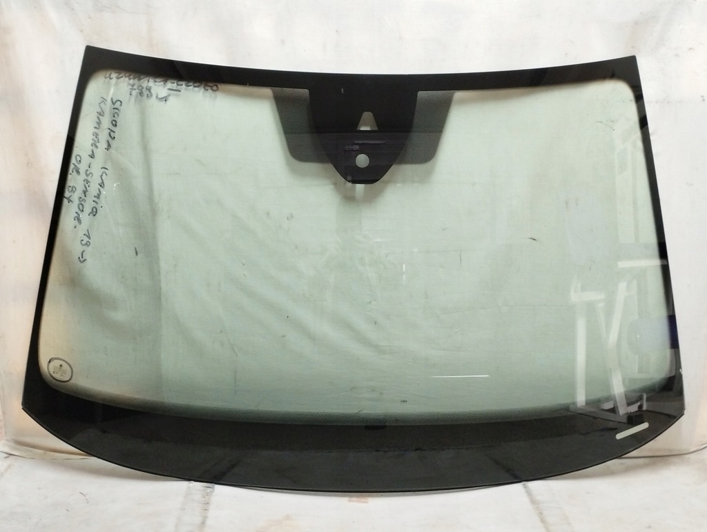 фото №1, Стекло передняя skoda kamiq 2019- камера датчик