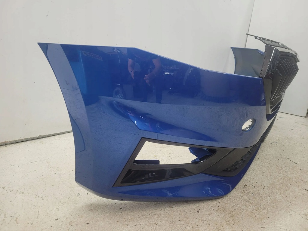 фото №6, Skoda fabia iv 4 6va 2021+ бампер перед передний решётка радиатора решётка 6va807221