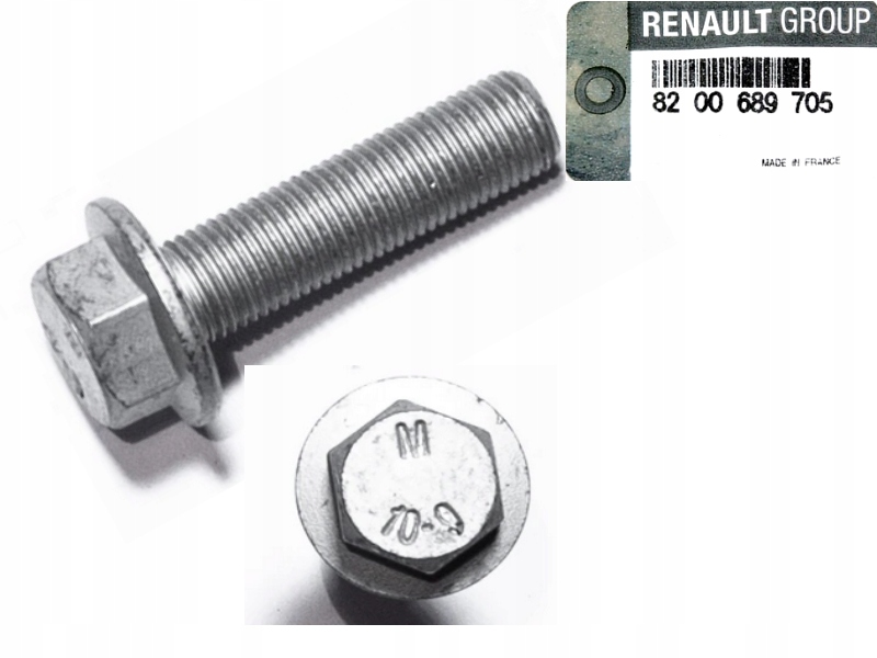 фото №1, Болт колеса шкивный вала laguna ii espace 1.9 dci