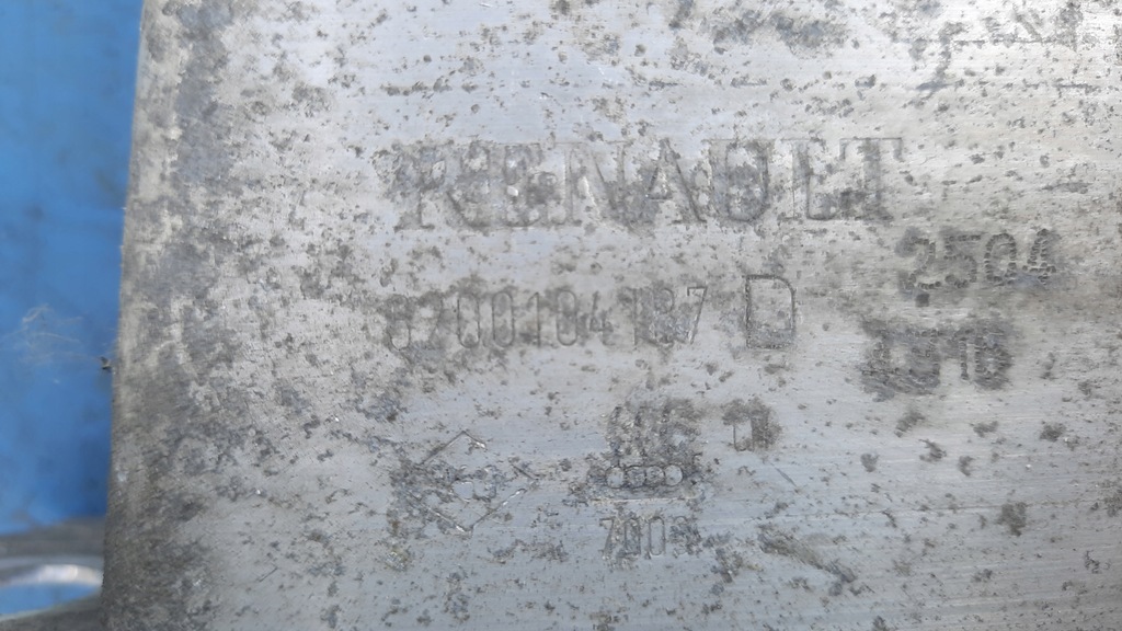 фото №4, Зона деформации кронштейн левый renaul modus