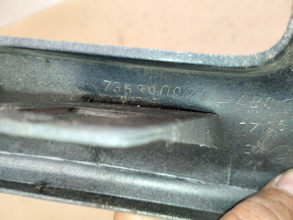 фото №9, Молдинг pod фара правая перед fiat doblo i lift lata 2005-2010 735390977