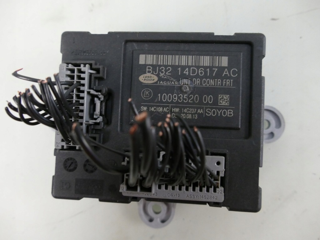 фото №1, Jaguar xf x250 блок керування двері модуль правий перед