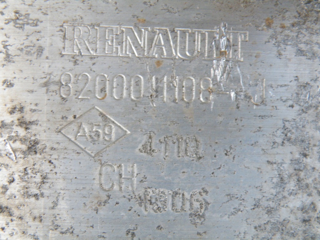 фото №7, Renault megane ii 2 поперечина кронштейн балка бампера отбойник 8200011108