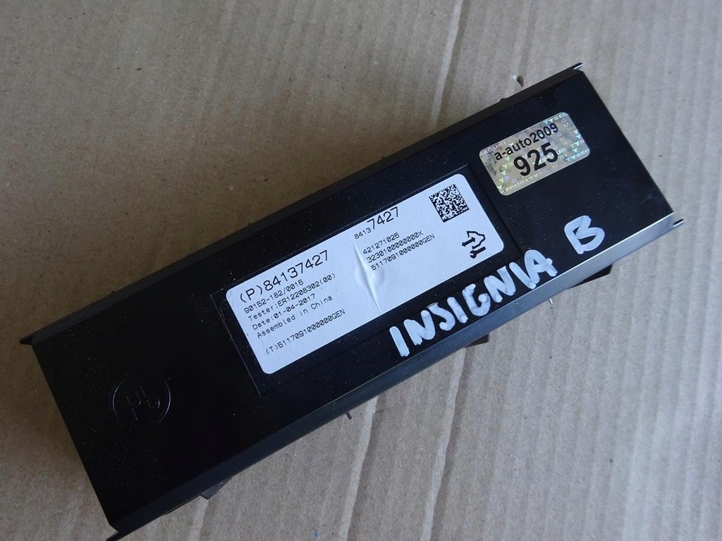 фото №1, Модуль кондиционера opel insignia b 84137427