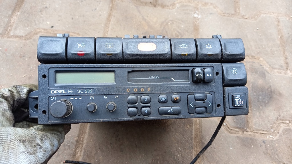 фото №1, Радио opel vectra b 98r 90274453