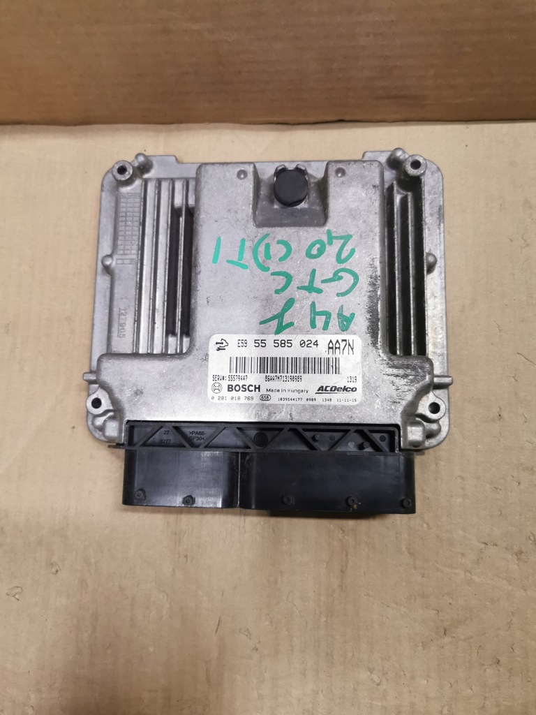 фото №1, Бортовий комп'ютер astra iv j gtc 2.0 cdti 55585024 aa7n