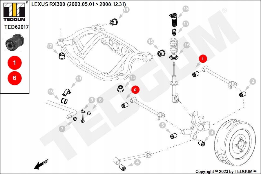 фото №5, Втулка ресора lexus