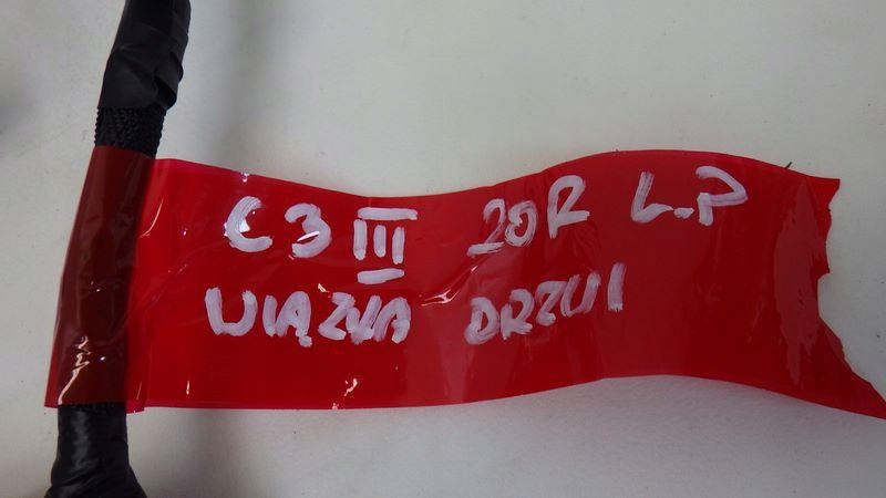 фото №6, Жгут электропроводка дверь левый перед citroen c3 iii 9832493580