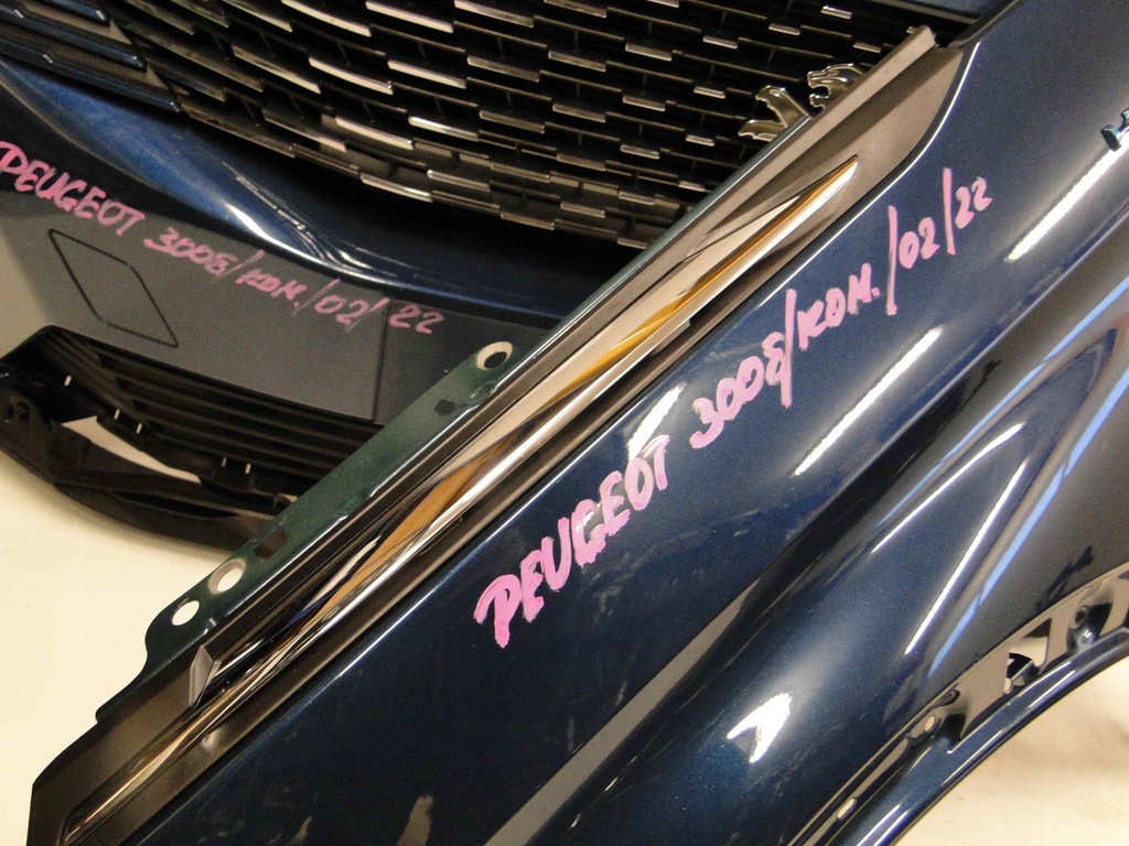 фото №9, Peugeot 3008 крыло передний левый гибрид lift