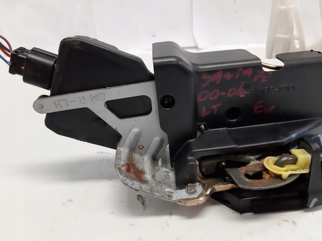 фото №9, Hyundai santa fe i замок левый задняя europa 4 контакты