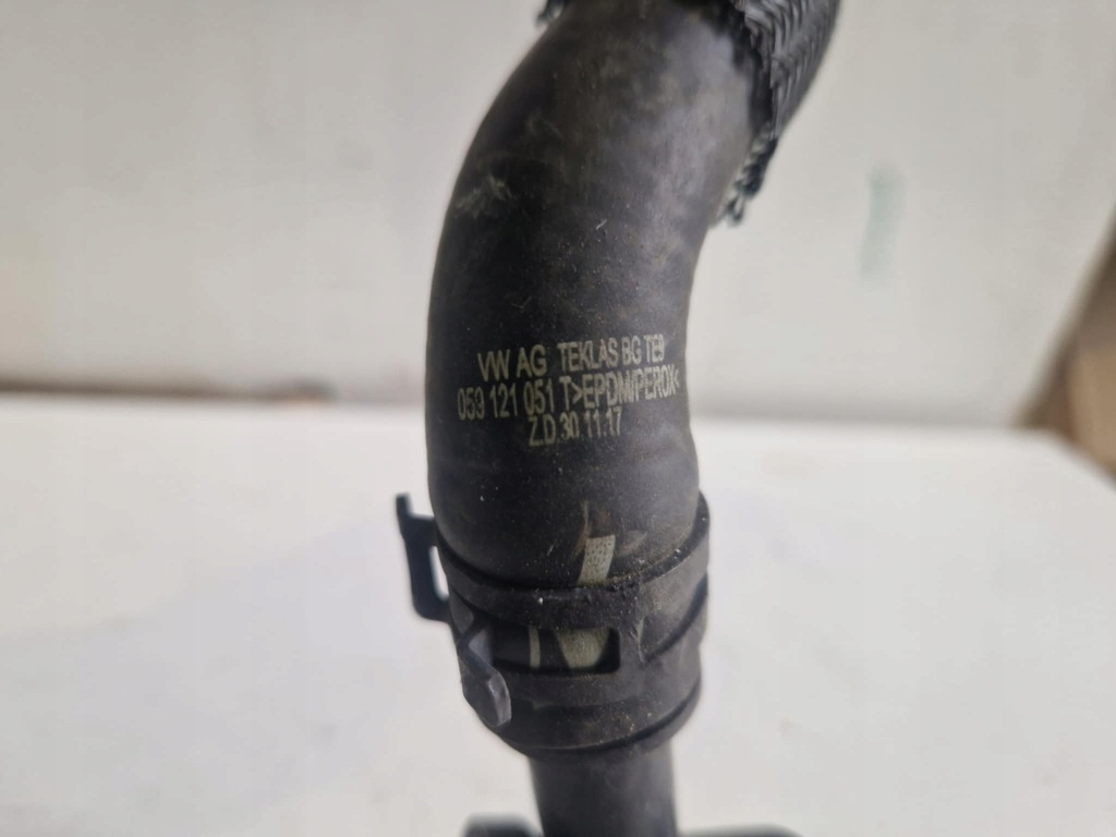 фото №3, Vw audi skoda труба шланг охлаждение orginał оригинальный номер 059121051t