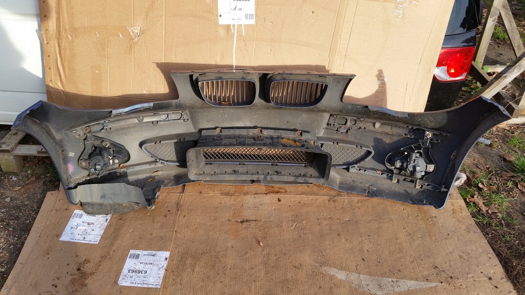 фото №11, Бампер перед bmw 1 e87 sydneyblau металлик