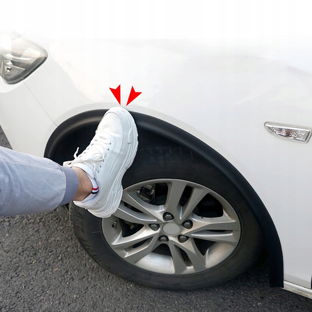 фото №8, 4szt накладка молдинг защитная подкрылок крыльев молдинг молдинг na подкрылок