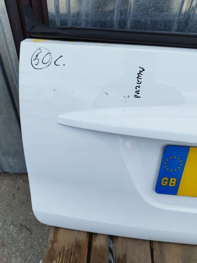 Крышка багажника борт задняя smart for two 2 451 2007-2013 цвет eb1/eaz Доставка