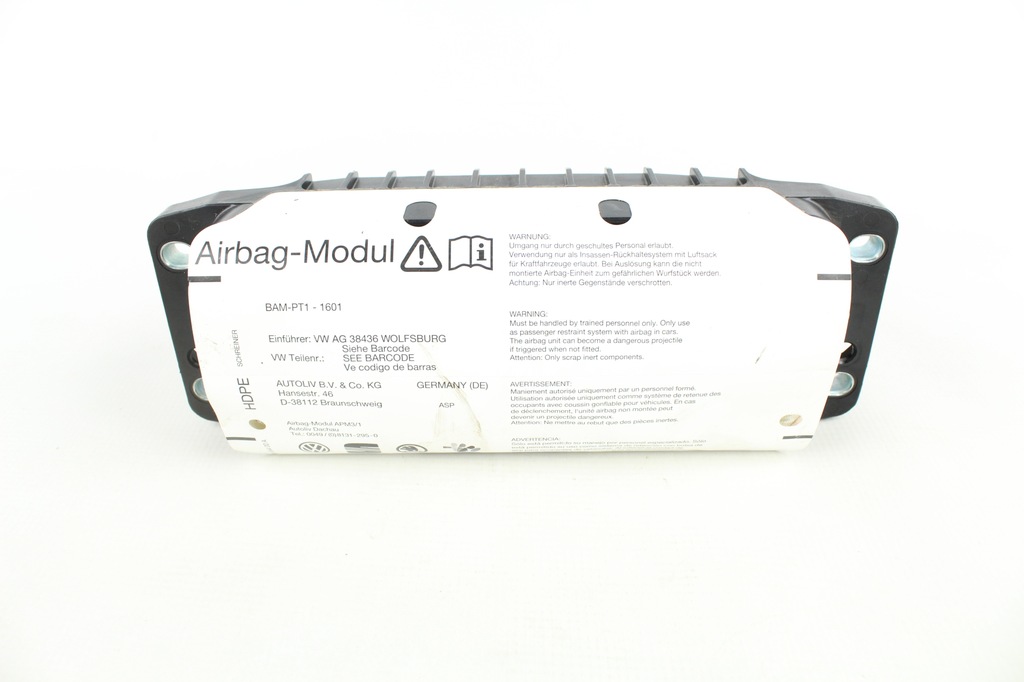 фото №13, Подушка пасажира vw tiguan i 5n 1q0880204 07-16