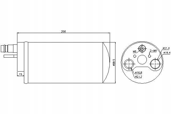 фото №2, Nis95494 осушувач кондиціонера renault espace iv,