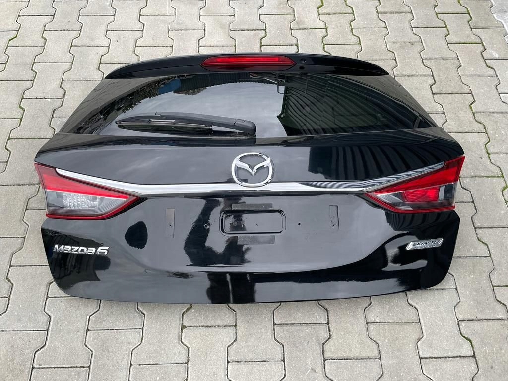 фото №6, Mazda 6 iii gj kombi 13-17 крышка багажника задняя 41w камера