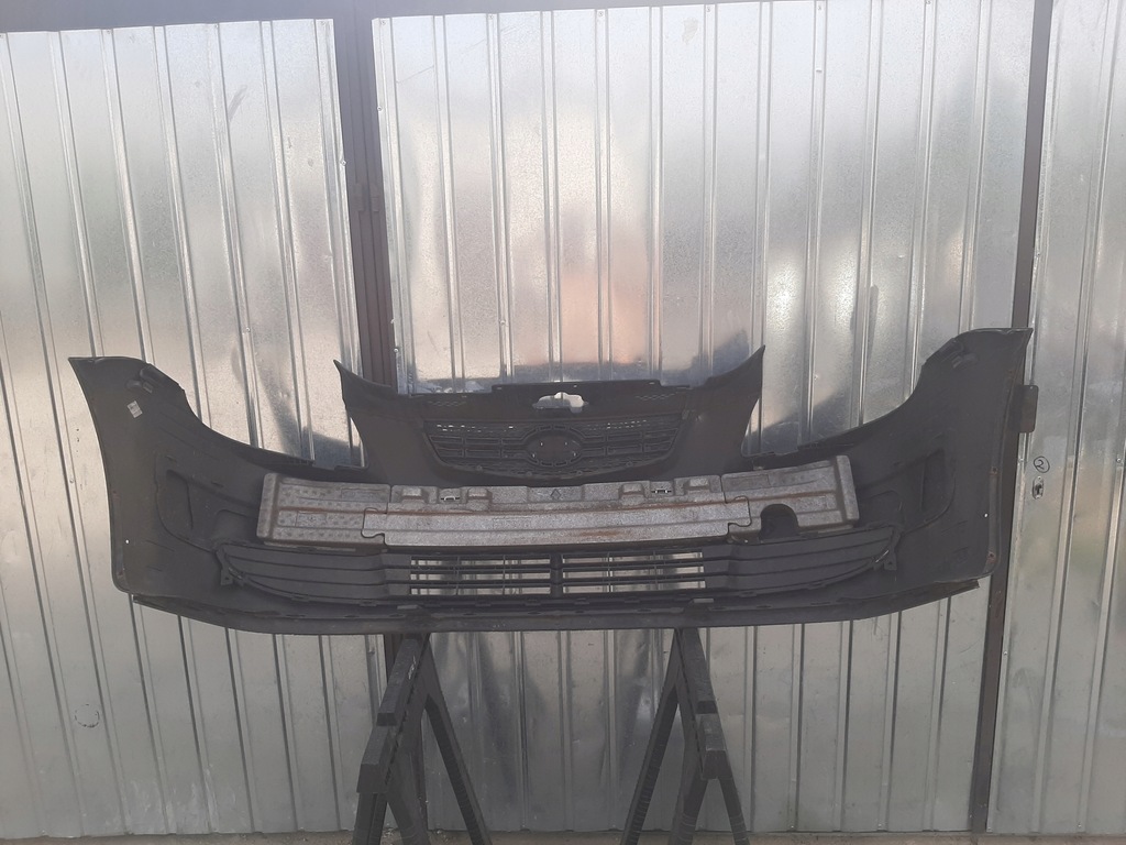 фото №11, Бампер решётка радиатора перед передний kia rio ii чёрный 2005-2009 przedlift