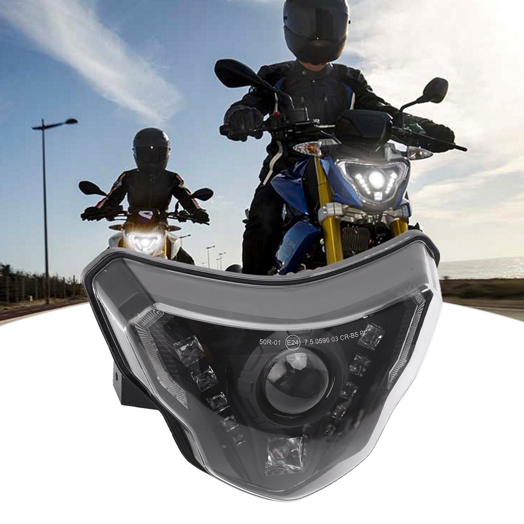 фото №12, Фара led motocyklowy передня wysoka джгут ближнє світло drl модуль лампи