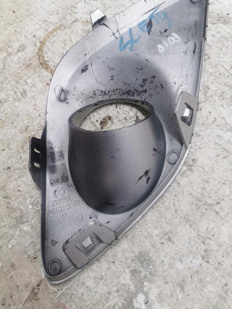 фото №9, Решётка бампера левый перед renault scenic iii