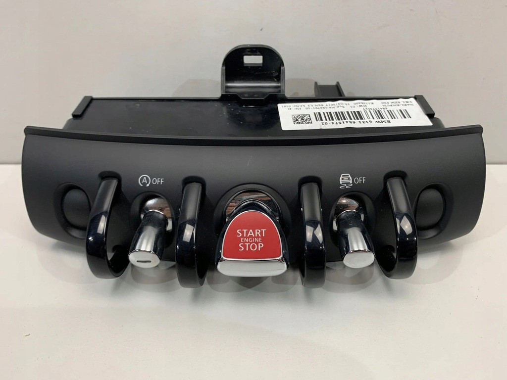фото №1, Mini cooper f55 f56 панель запуск стоп 6841574