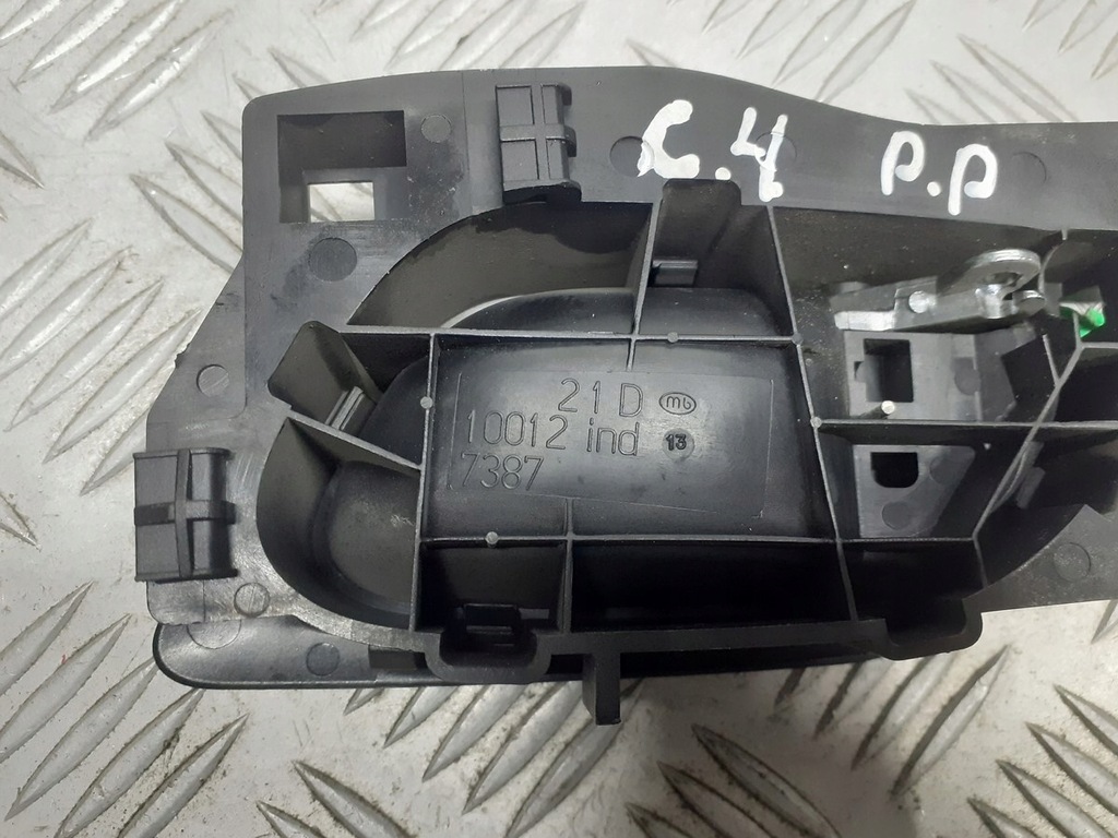 фото №3, Ручка правая передняя внутренняя citroen c4 i