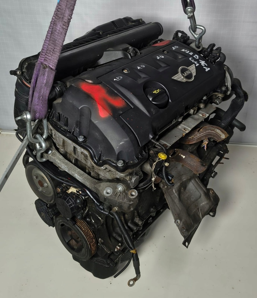 Двигатель комплектный  mini cooper clubman r55 r56 1.6 16v vti n12b16a 5fw Доставка