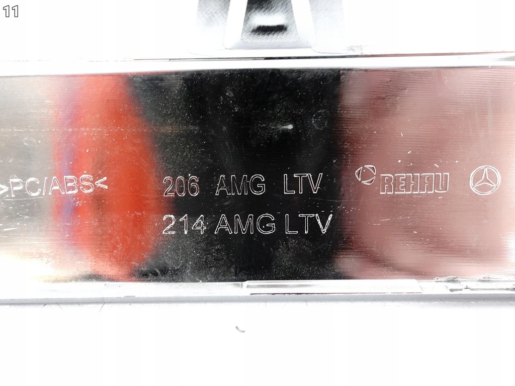 фото №12, Mercedes c-klasa 206 43 e-klasa w214 53 amg молдинг хром na поріг ліва перед