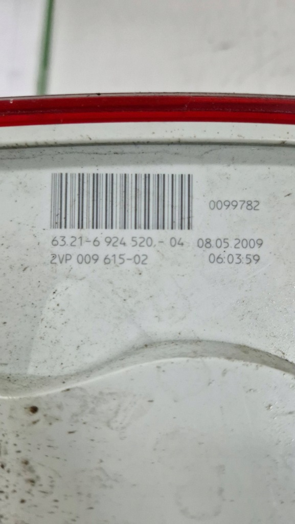 фото №9, Bmw 1 e82 e88 лампа правая задняя 6924520