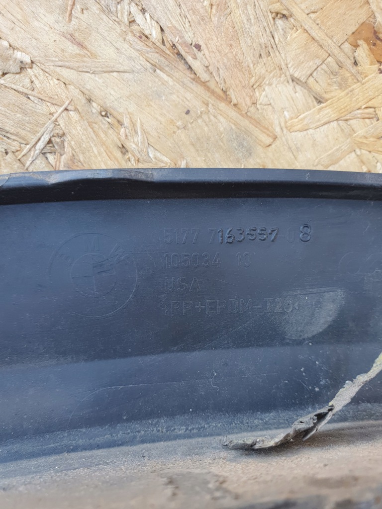 Bmw x5 e70 молдинг крыла левый перед 7163557 ładna Киев