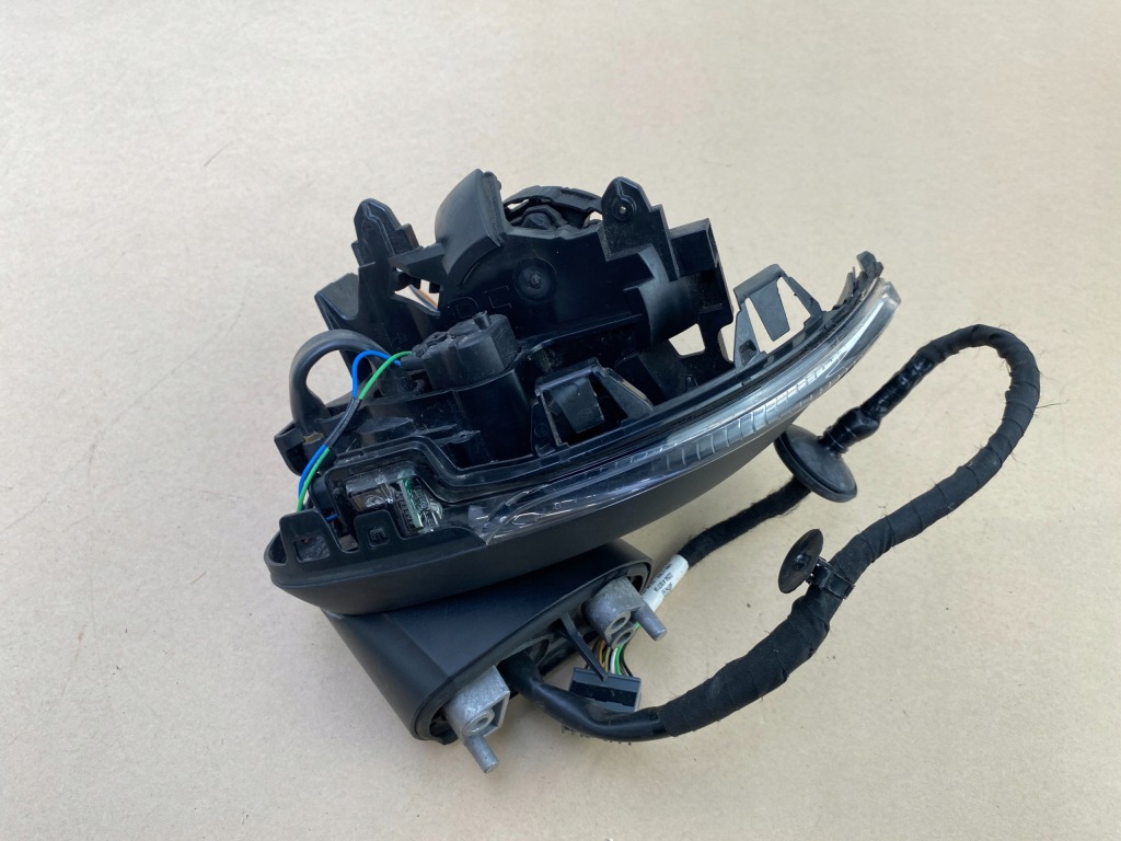 фото №15, Зеркало левая volvo xc40 14-pin bez камеры рычаг поворотник корпус