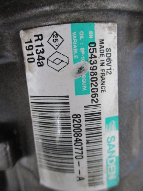 фото №3, Thalia компрессор кондиционера sanden sd6v12