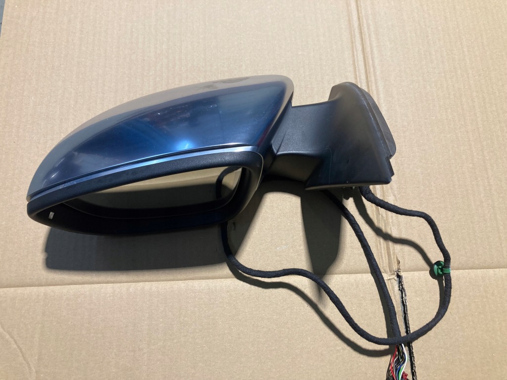 фото №1, Зеркало левая фотохромный vw passat b7 alltrack 9 pin