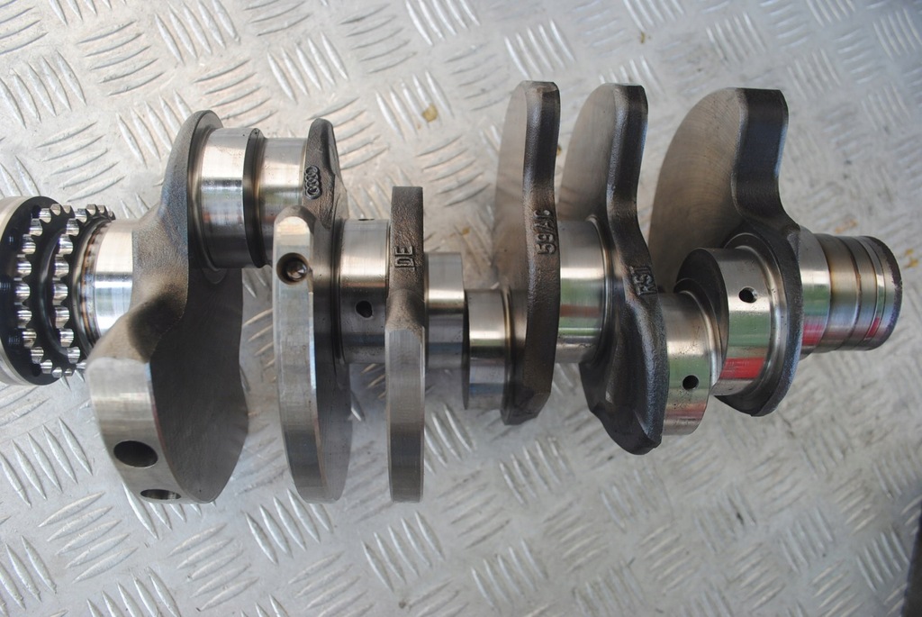 фото №6, Wał колінчастий + вкладиші 2.7 tdi bpp audi a6 c6